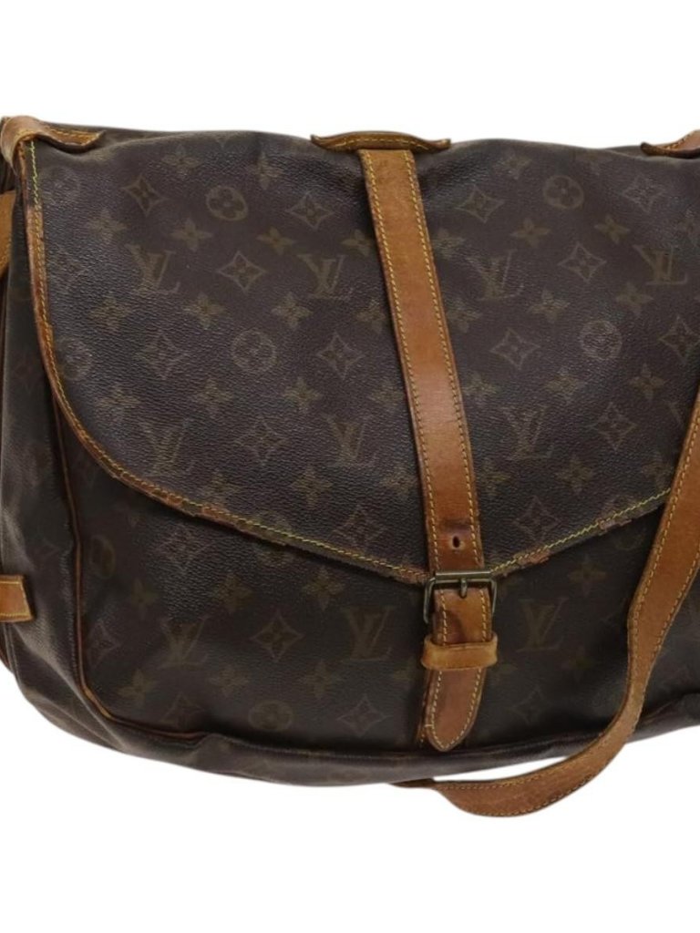 Louis Vuitton Monogram Saumur 35 Shoulder Bag M42254 Lv Auth Bs25771